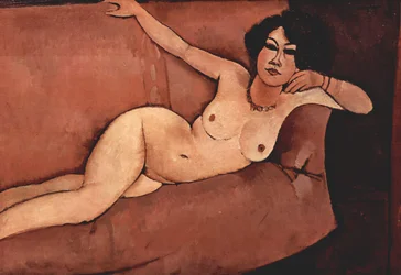 Nude on a Sofa (Almaisa)